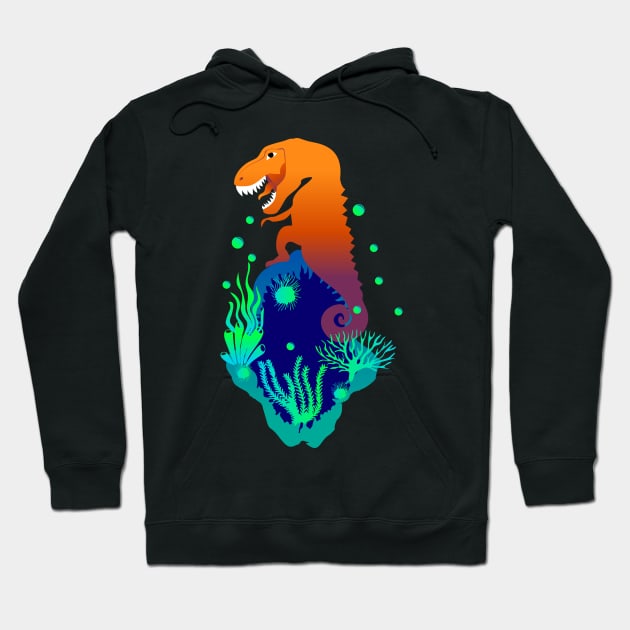 Hybrid World Animals Hoodie by RJ-Creative Art